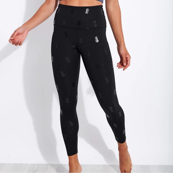 Beyond Yoga Pants - Beyond Yoga Pineapple Midi Leggings